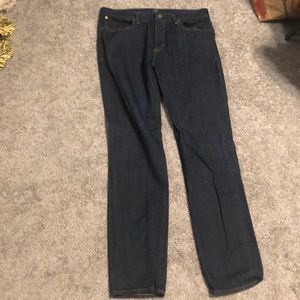J Crew Men’s Jeans 33x32 dark wash “The Driggs”